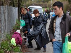 II. kerület szemétszedés Kadarka utcai óvoda