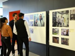 Szeged, Sajtófotók a Szegedi Tudományegyetemről, fotókiállítás, kiállítás, Agóra