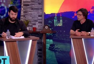 Puzsér Róbert és Hont András az ATV ÖT című műsorában