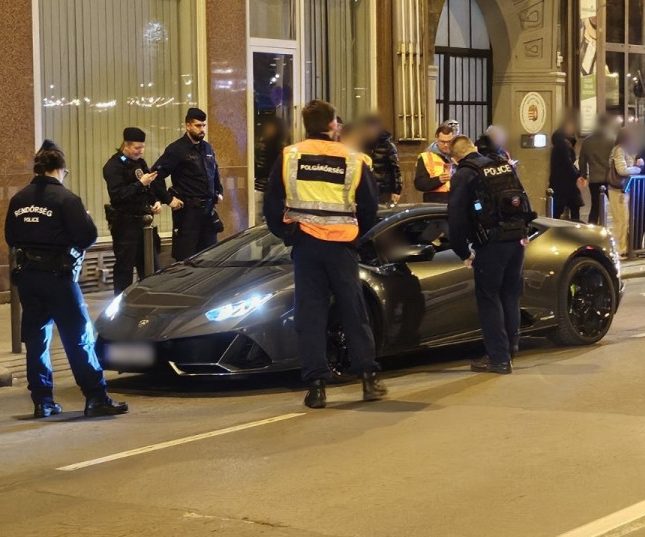 Óriási rendőrségi akció volt Budapest belvárosában